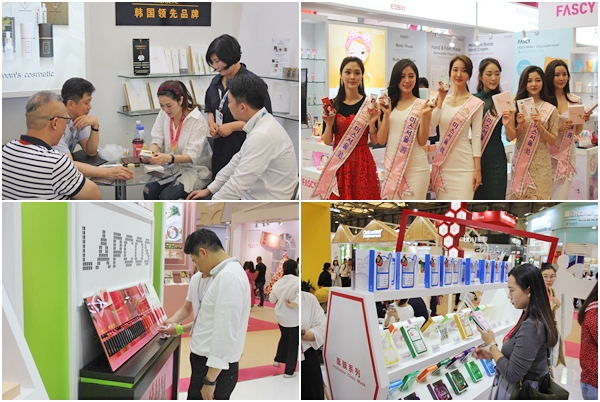 제24회 상해 화장품 미용 박람회가 20일 중국 상해 푸동 신국제전람센터에서 개막했다. 이번 행사는 오는 22일까지 열리며 전세계 32개국 3천여 개 기업이 참여해 자사를 홍보한다. ⓒ시사오늘 홍성인 기자