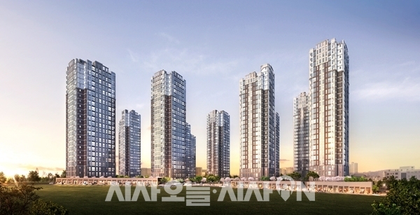 검단파라곤 센트럴파크 투시도 ⓒ 동양건설산업