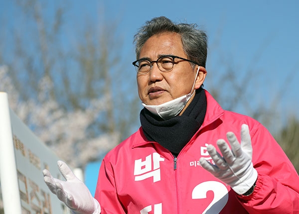 박 후보는 무너진 대한민국을 바로 세우기 위해 제21대 총선에 나서게 됐다고 말했다. ⓒ시사오늘 권희정 기자