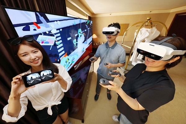 LG유플러스 여름 휴가철 맞아 서울 웨스틴조선호텔과 제휴, 클라우드 VR 서비스 제공 ⓒLG유플러스
