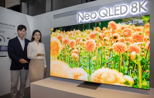 삼성전자는 미국 현지시간 2일 ‘Unbox & Discover’ 온라인 행사를 통해 2021년 TV 신제품 라인업을 공개했다고 밝혔다. 이날 Neo QLED와 마이크로 LED, 더 프레임(The Frame) 등 다양한 제품군이 소개됐다. ⓒ삼성전자