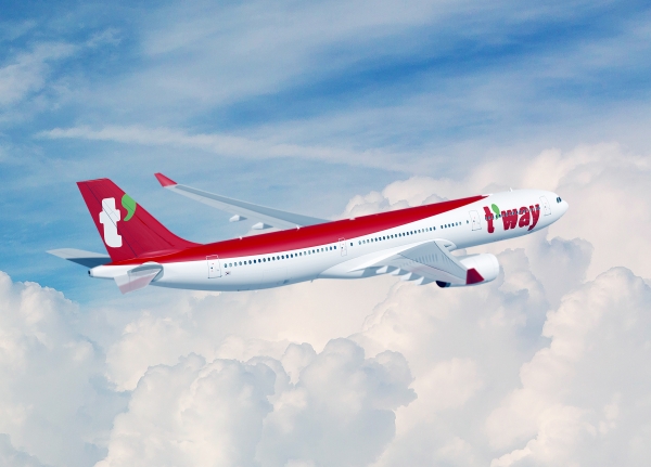 티웨이항공은 포스트 코로나 시대에 대비해 중대형 항공기 운영을 위한 에어버스 도입을 계약했다고 20일 밝혔다. ⓒ티웨이항공
