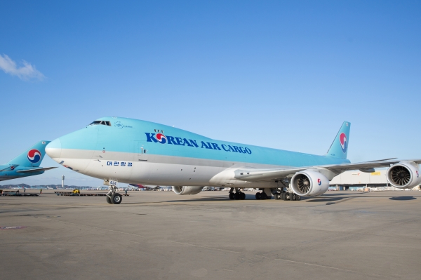 대한항공은 지난 23일 파리~인천 KE504편 화물기로 입체파의 거장 파블로 피카소의 작품을 성공적으로 운송했다고 30일 밝혔다. ⓒ대한항공