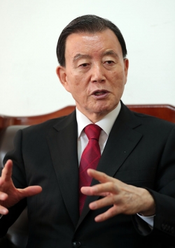홍 의원은 김종인 전 비상대책위원장이 ‘자기 정치’를 했다고 비판했다. ⓒ시사오늘 권희정 기자