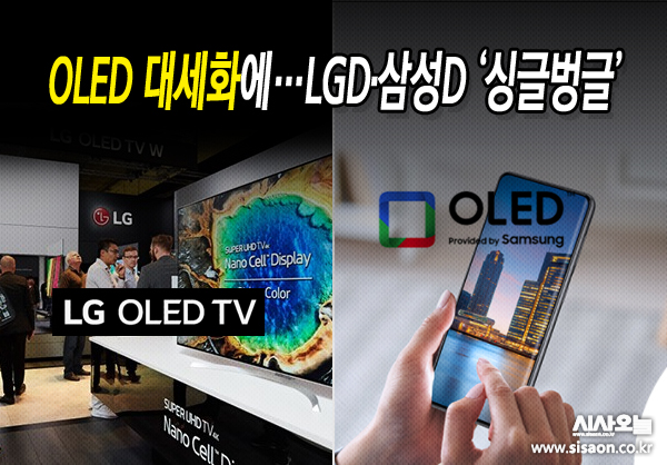 가격경쟁력 때문에 LCD(액정표시장치)에 밀렸던 OLED(유기발광다이오드) 시장이 폭발적으로 성장하고 있다. ⓒ시사오늘 김유종