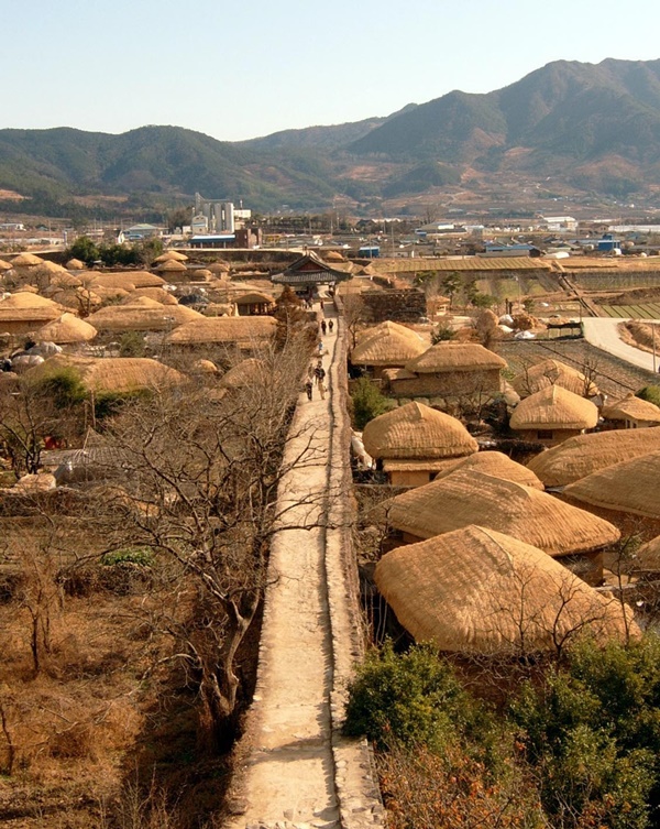 조선시대 백성들이 살던 마을을 현재까지 잘 보존하고 있는 낙안읍성 민속 마을 정경. ⓒ연합뉴스