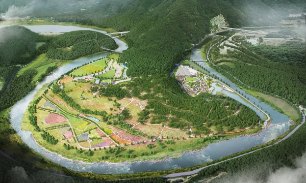 정읍시는 산내면에 소재한 구절초 테마공원이 전라북도 제 1호 '지방 정원'으로 등록됐다고 21일 밝혔다. ⓒ정읍시