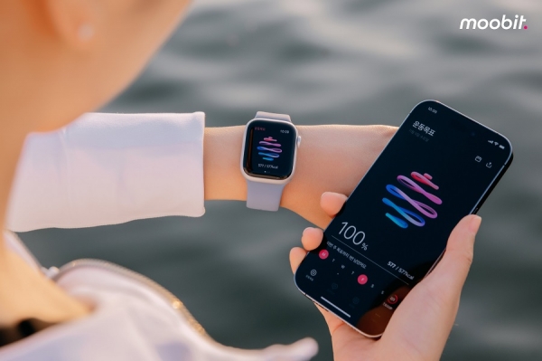 신한라이프가 Apple Watch를 이용한 맞춤형 헬스케어 프로그램인 'moobit'를 출시한다고 22일 밝혔다. ⓒ신한라이프