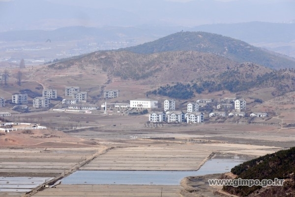 김포시 최북단에서는 북한땅을 바라볼 수 있다. ⓒ김포시청