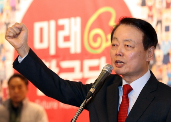 자유한국당의 비례대표용 위성정당인 ‘미래한국당’이 5일 공식 출범했다. ⓒ뉴시스