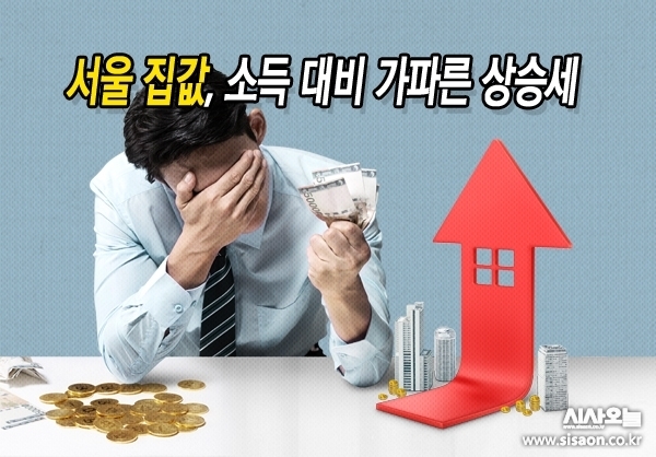 서울 지역 PIR이 최근 급등해 참여정부(故 노무현 전 대통령) 당시 수준을 뛰어넘었다 ⓒ MediaSeven/Getty Image
