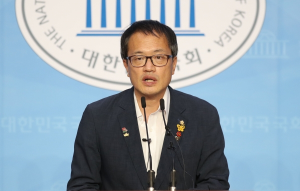 더불어민주당 박주민 최고위원이 21일 오는 8·29 전당대회 당대표 경선 출마를 선언했다. ⓒ뉴시스