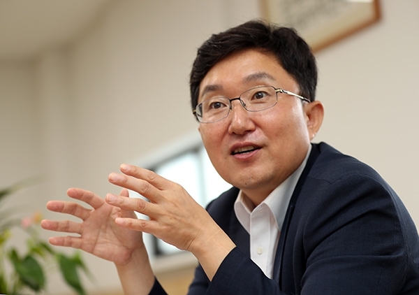 김용태 전 미래통합당 의원은 야당 재건을 위해 필요한 것은 대안을 제시하는 정당이 첫걸음이라고 말했다.ⓒ시사오늘 권희정 기자