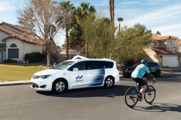 현대자동차그룹-앱티브 합작사인 모셔널은 이달 미국 라스베이거스에서 진행된 자율주행 자동차의 일반도로 시험 주행에 성공, 기술력을 입증 받았다. ⓒ 모셔널