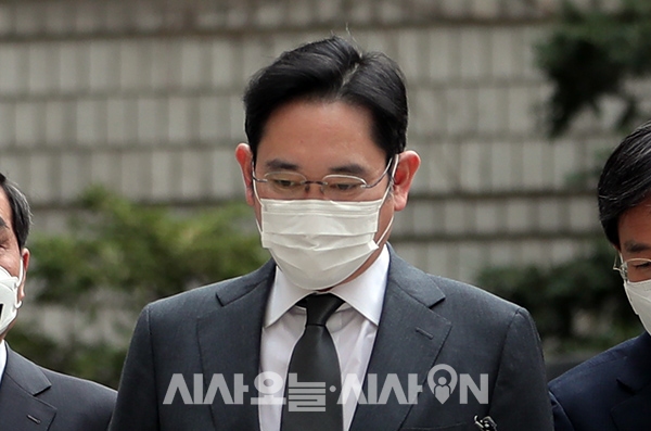 이재용 삼성전자 부회장의 삼성물산 합병 의혹 관련 재판이 22일 열린다. ⓒ시사오늘 권희정 기자.