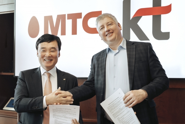 KT는 러시아 시장진출을 위해 동유럽 대표 통신사업자 모바일텔레시스템즈(MTS)와 사업협력을 위한 양해각서를 체결했다고 9일 밝혔다.ⓒKT