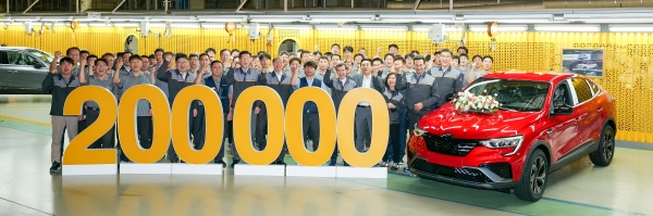 르노코리아자동차의 대표모델인 XM3가 누적 생산 20만 대를 돌파했다. ⓒ 르노코리아자동차