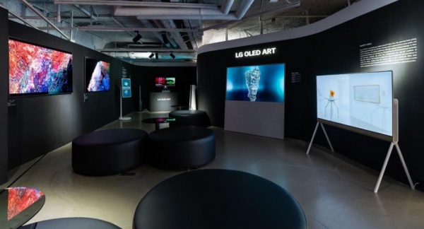 LG전자는 올레드 TV의 시청 경험을 앞세워 예술 분야와 협업하는 프리미엄 마케팅을 강화헸다고 4일 밝혔다. ⓒLG전자