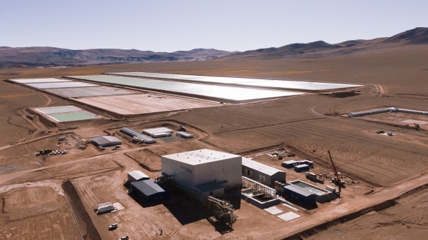 지난 2021년 포스코의 아르헨티나 리튬 생산 데모플랜트 공장 및 염수저장시설 전경 ⓒ 포스코 뉴스룸