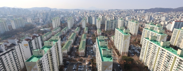서울시 목동 일대 택지지구 모습. ⓒ연합뉴스