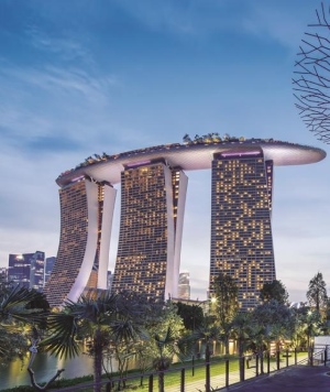 쌍용건설은 마리나 베이 샌즈 싱가폴을 건설, 전세계 건축업계의 주목을 받았다. ⓒ사진=쌍용건설 홈페이지 갈무리
